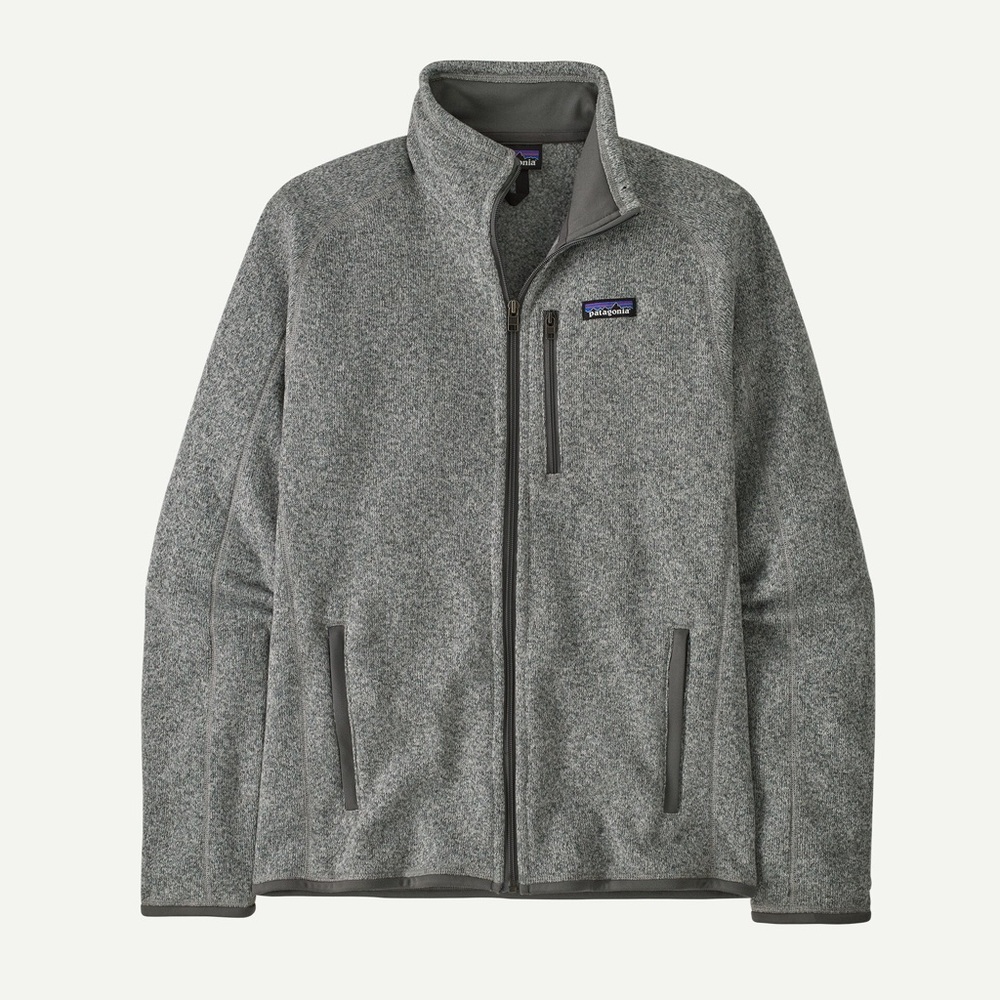 Men's Better Sweater Fleece Jacket, size Large, color “stonewash”